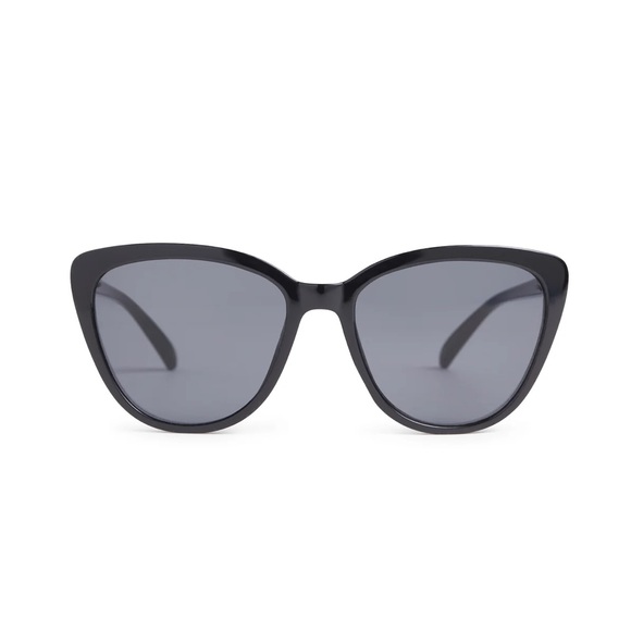 Rachel Zoe Nina Sunglasses - Black / Grey 56-18-143 - Picture 3 of 6